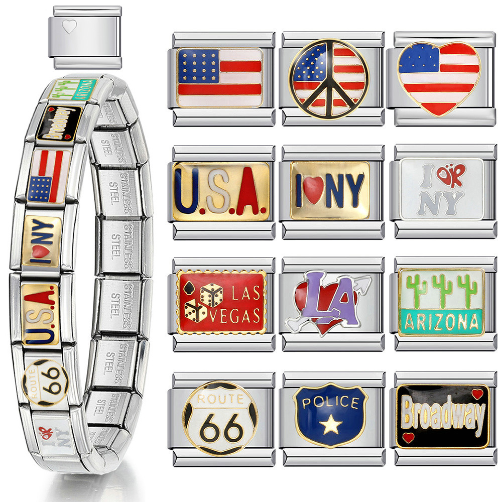 Jewelry Making In La - 1 buah Y2K gelang pesona Italia