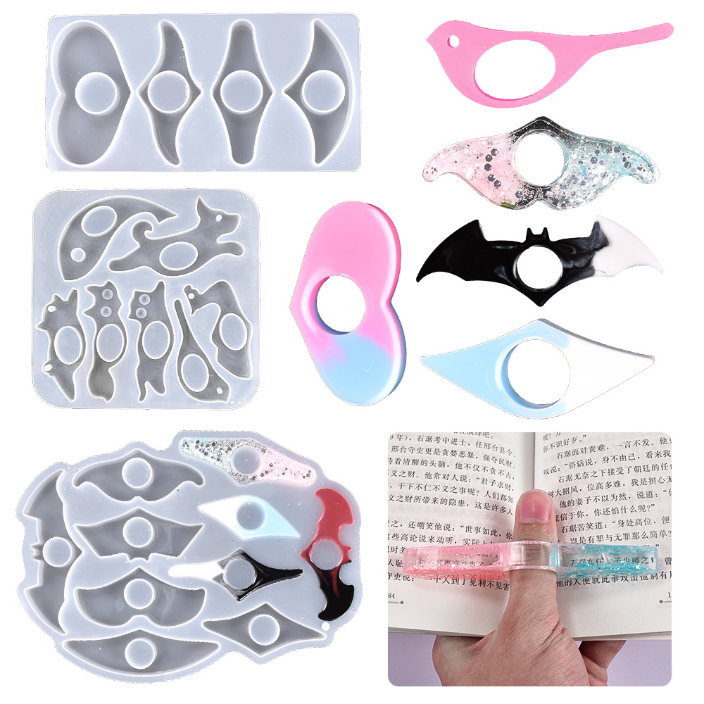 Jewelry Making Guide Book - DIY Kristal Cermin Silikon Cetakan Multi-gaya