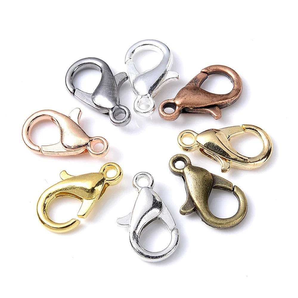 Jewelry Making School - 100 Buah 9 12 14Mm Gesper