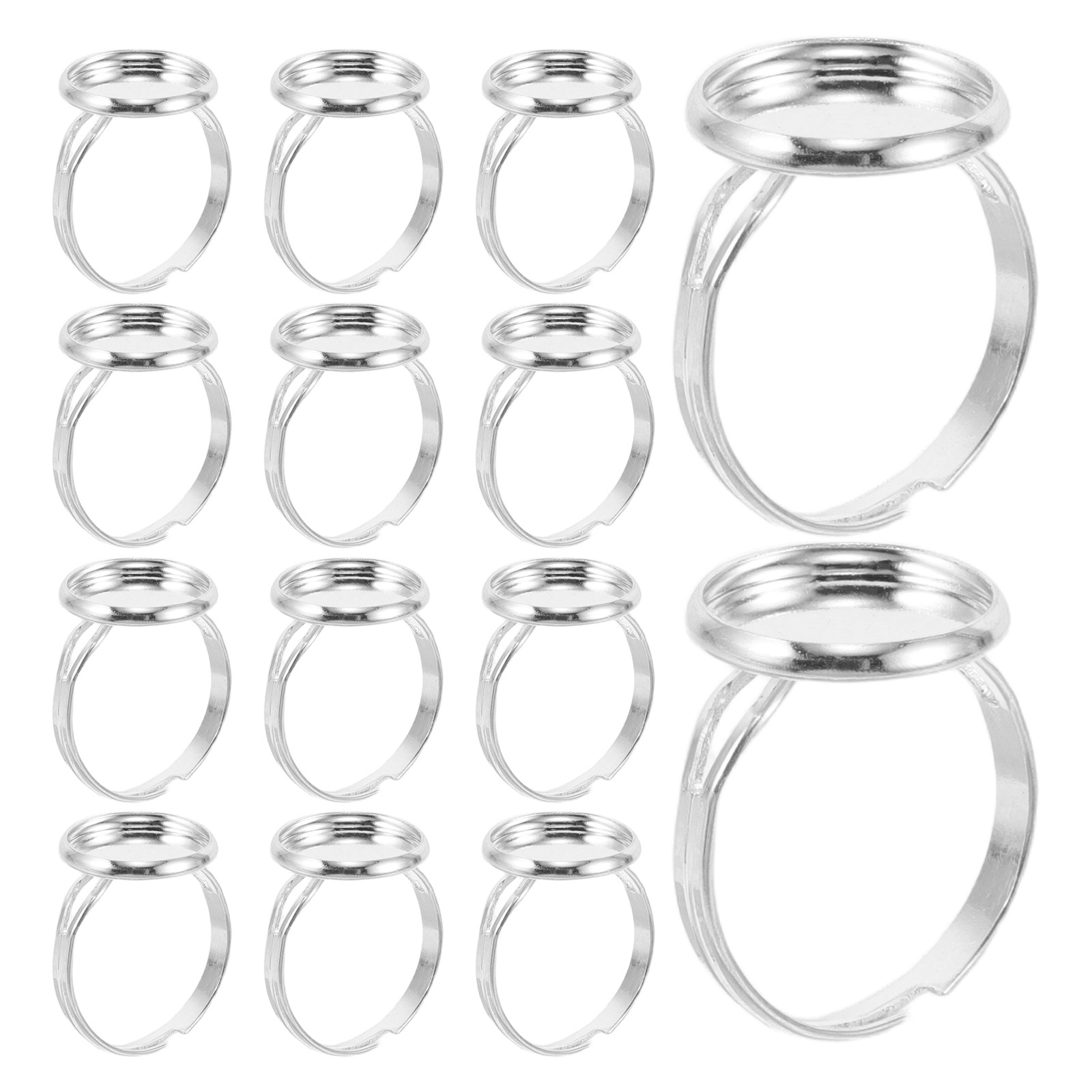 Jewelry Making Ring Tool - 60 Buah Alas Cincin yang Dapat
