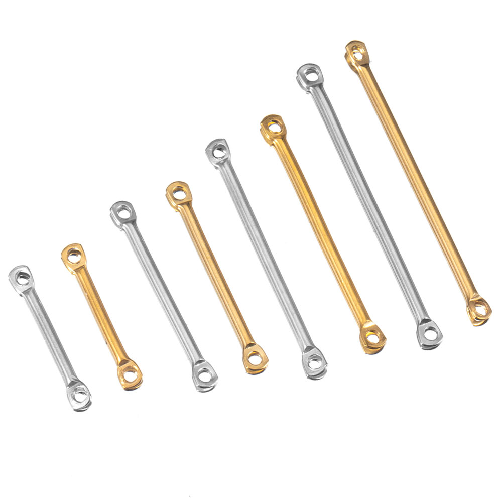 Jewelry Making Eye Pins - 20 Buah Konektor Kepala Datar Baja
