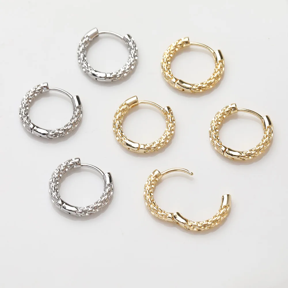 Jewelry Making Knots - 4 buah anting-anting kait telinga Dainty