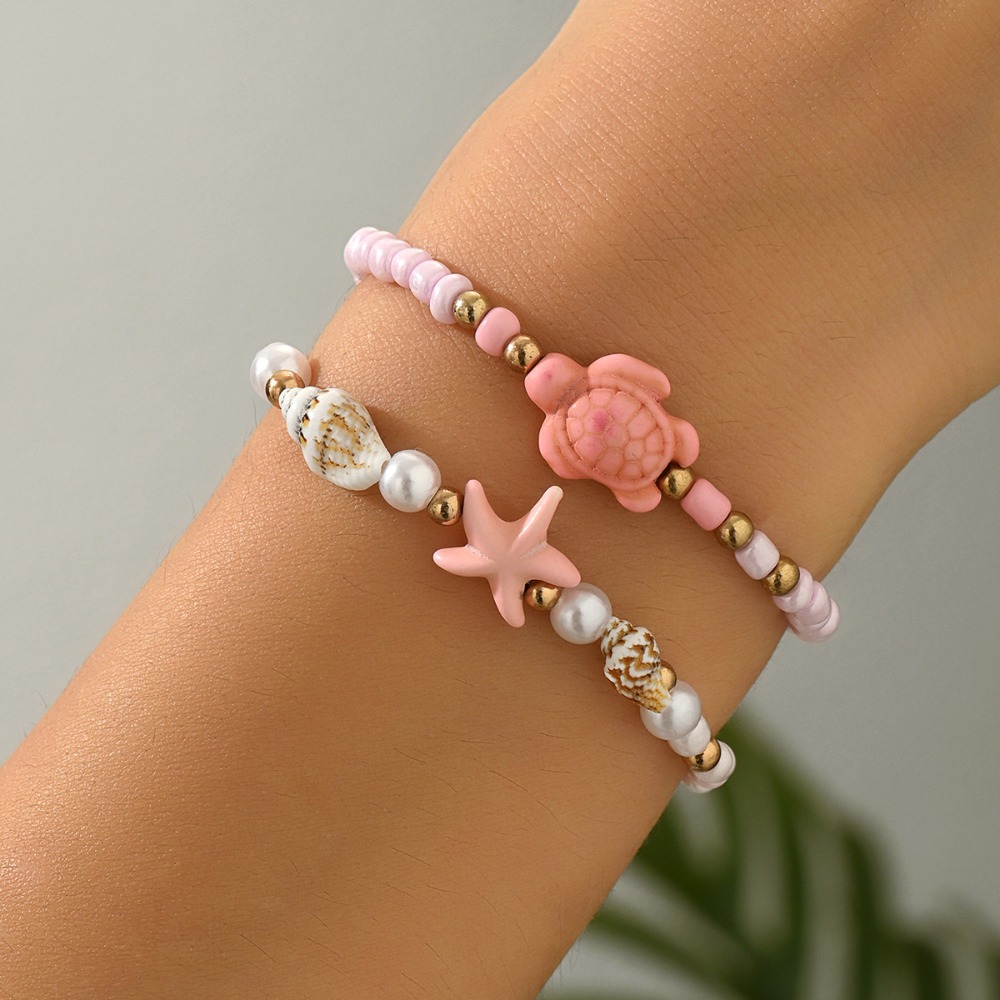 Jewelry Making Kits For Girls - 2pcs Set Gelang Keramik Manik-Manik Mini