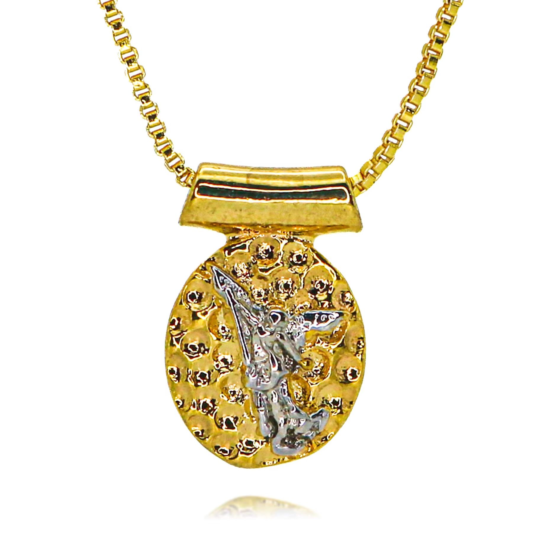 Jewelry Making Michaels - Liontin Santo Michael berlapis emas untuk