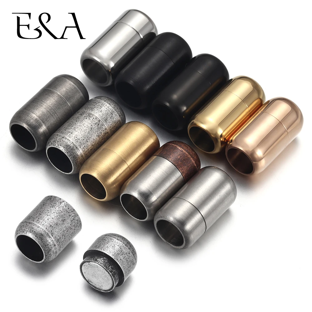 Jewelry Making School - Stainless Steel 3mm-8mm Bulat Gesper Magnetik