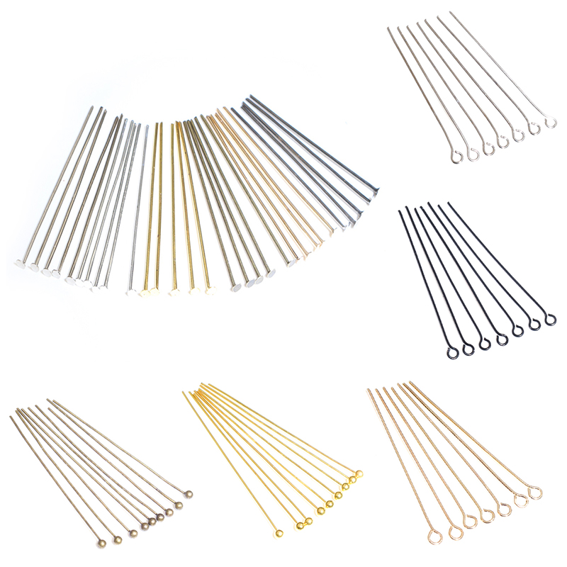 Jewelry Making Jig - 200 buah/lot 16-50mm kepala mata datar