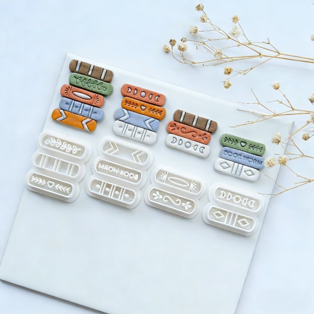 Jewelry Making Guide Book - 7 Buah/Set Set Pemotong Tanah Liat