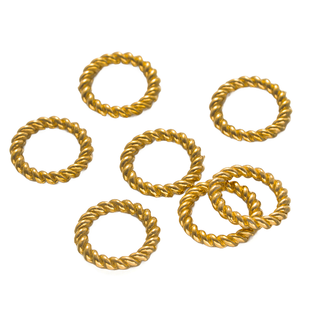 20 Buah Aksesori Konektor Cinc - Jewelry Making Closed Jump Rings ulasan dan harga