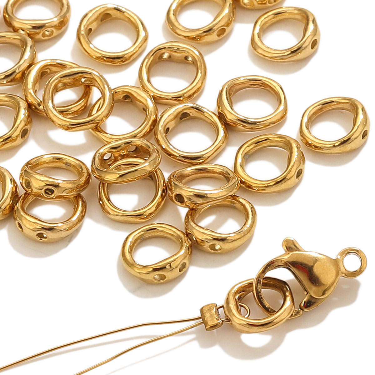 20 Buah Kait Konektor Ujung Ge - Jewelry Making School ulasan dan harga