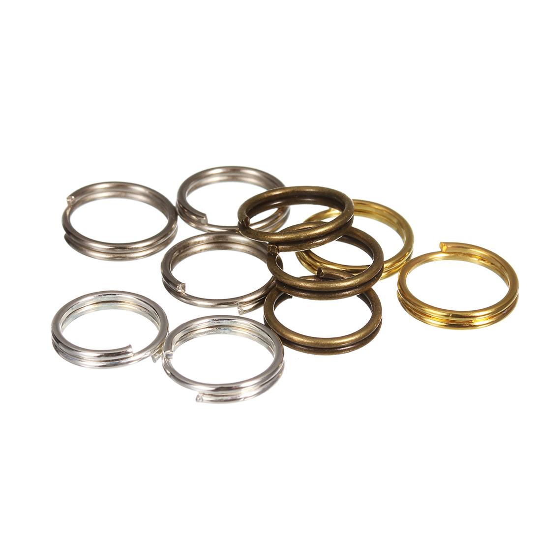50-200pcs Cincin Logam Terbuka - Jewelry Making Closed Jump Rings ulasan dan harga