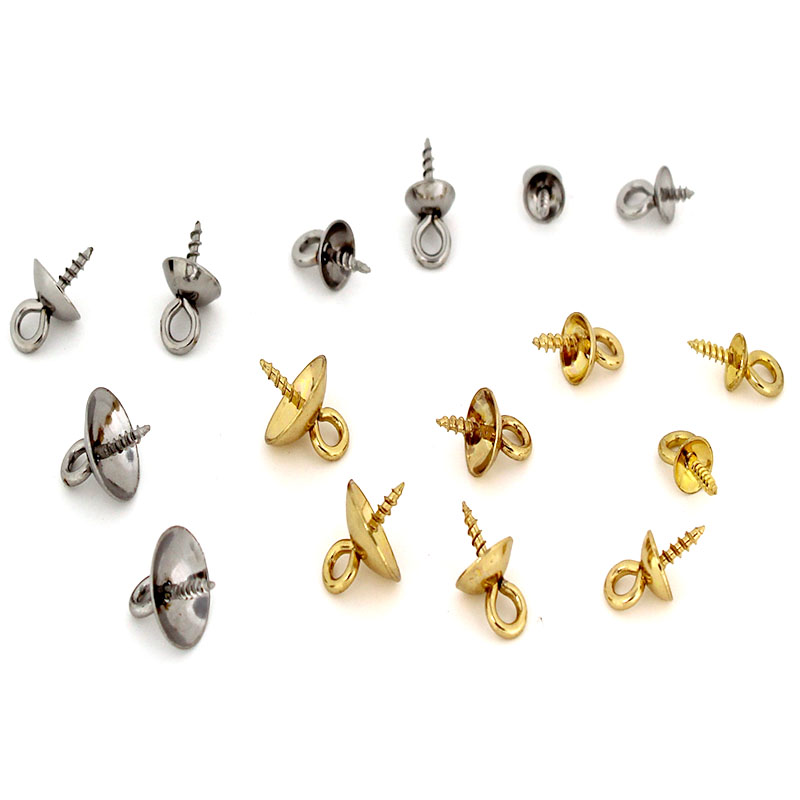 20Pcs Pengait Baja Anti Karat, - Jewelry Making Eye Pins ulasan dan harga