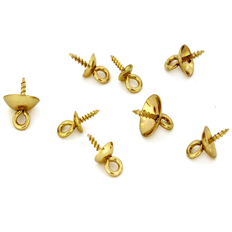 20Pcs Pengait Baja Anti Karat, - Jewelry Making Eye Pins ulasan dan harga
