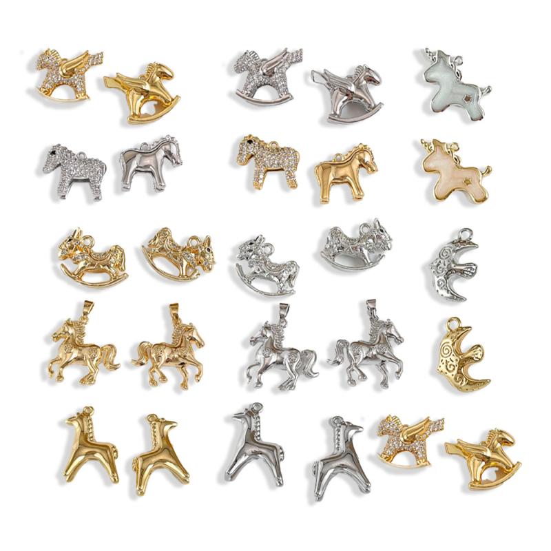 [HS][LA]1 Buah Liontin Kuda Po - Jewelry Making In La ulasan dan harga