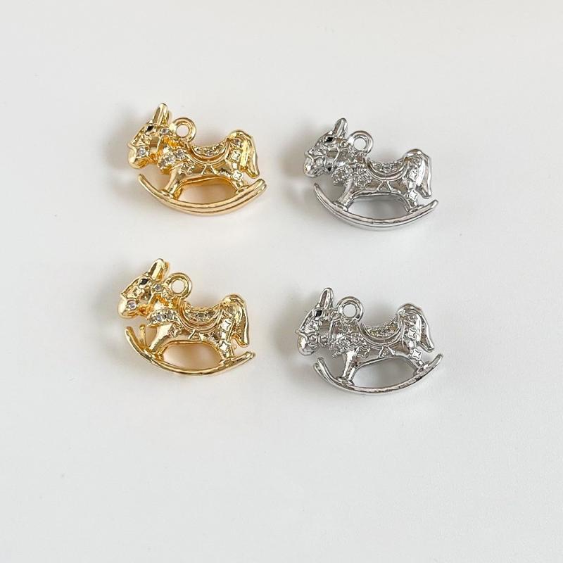 [HS][LA]1 Buah Liontin Kuda Po - Jewelry Making In La ulasan dan harga