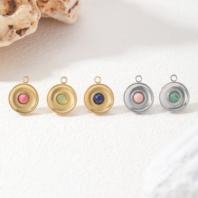 6 buah liontin cabochon batu m - Jewelry Making Michaels ulasan dan harga