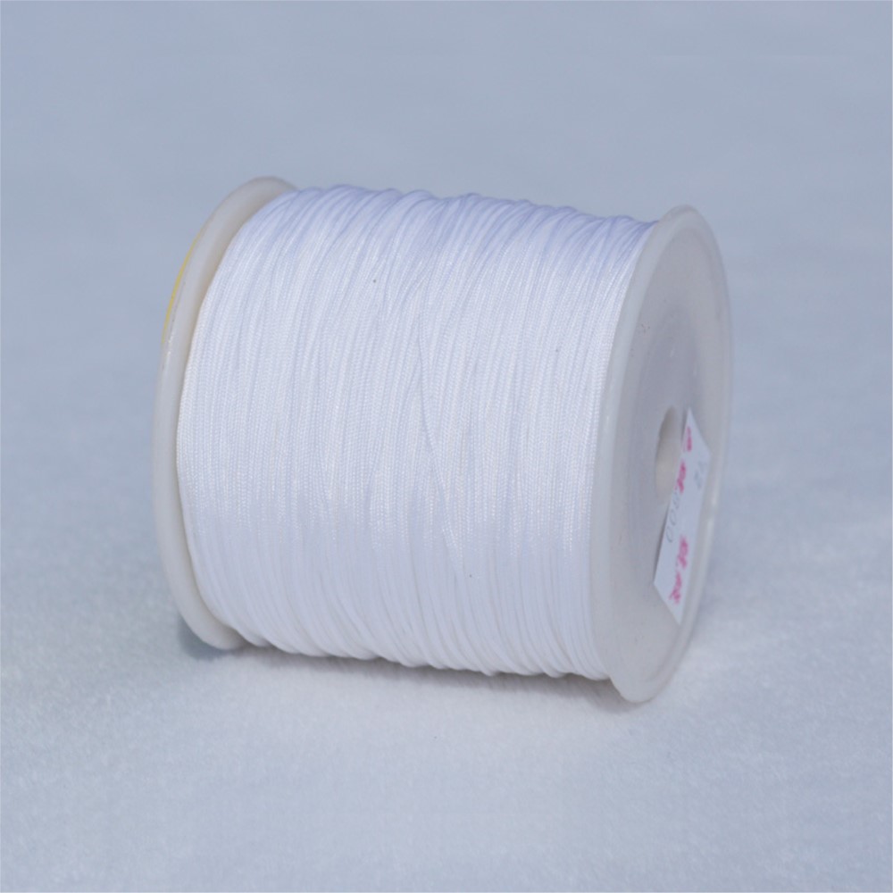 Benang Sutra Satin Nylon 0.8/1 - Jewelry Making Knots ulasan dan harga
