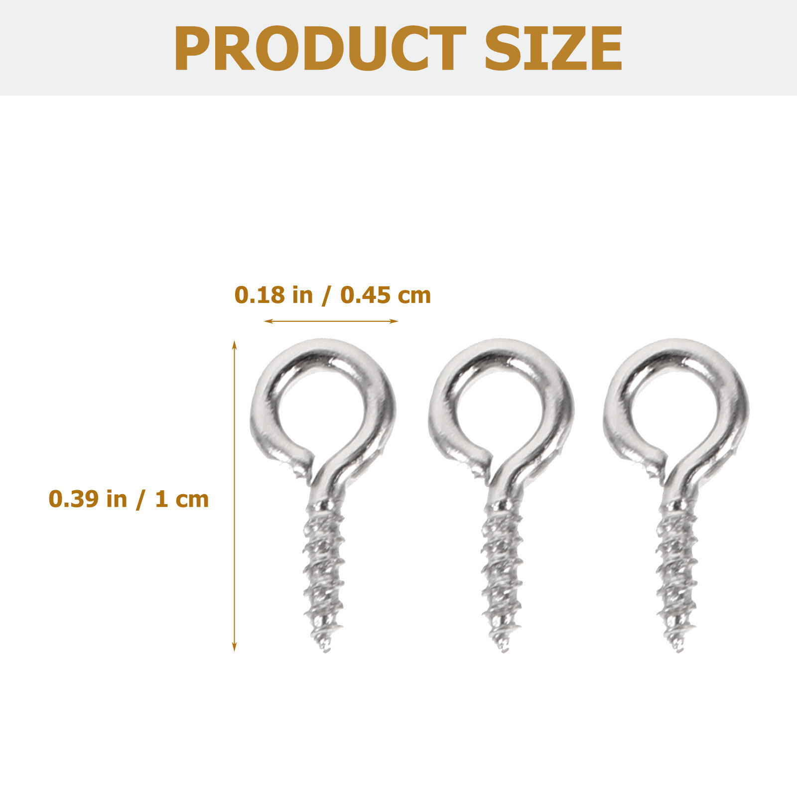 500Pcs Pin Mata Sekrup Mini Ak - Jewelry Making Eye Pins ulasan dan harga
