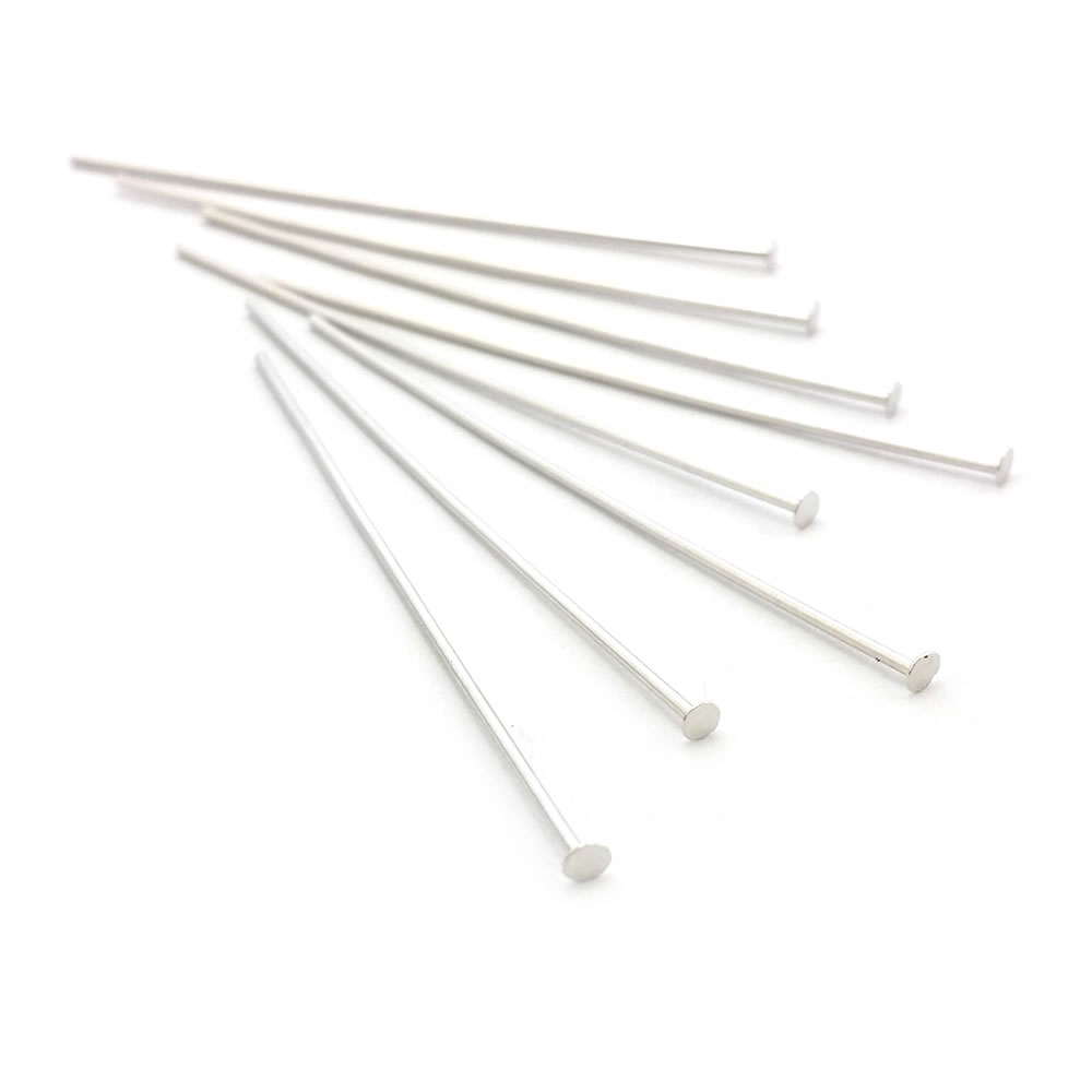Pin pipih kuningan warna emas  - Jewelry Making Eye Pins ulasan dan harga