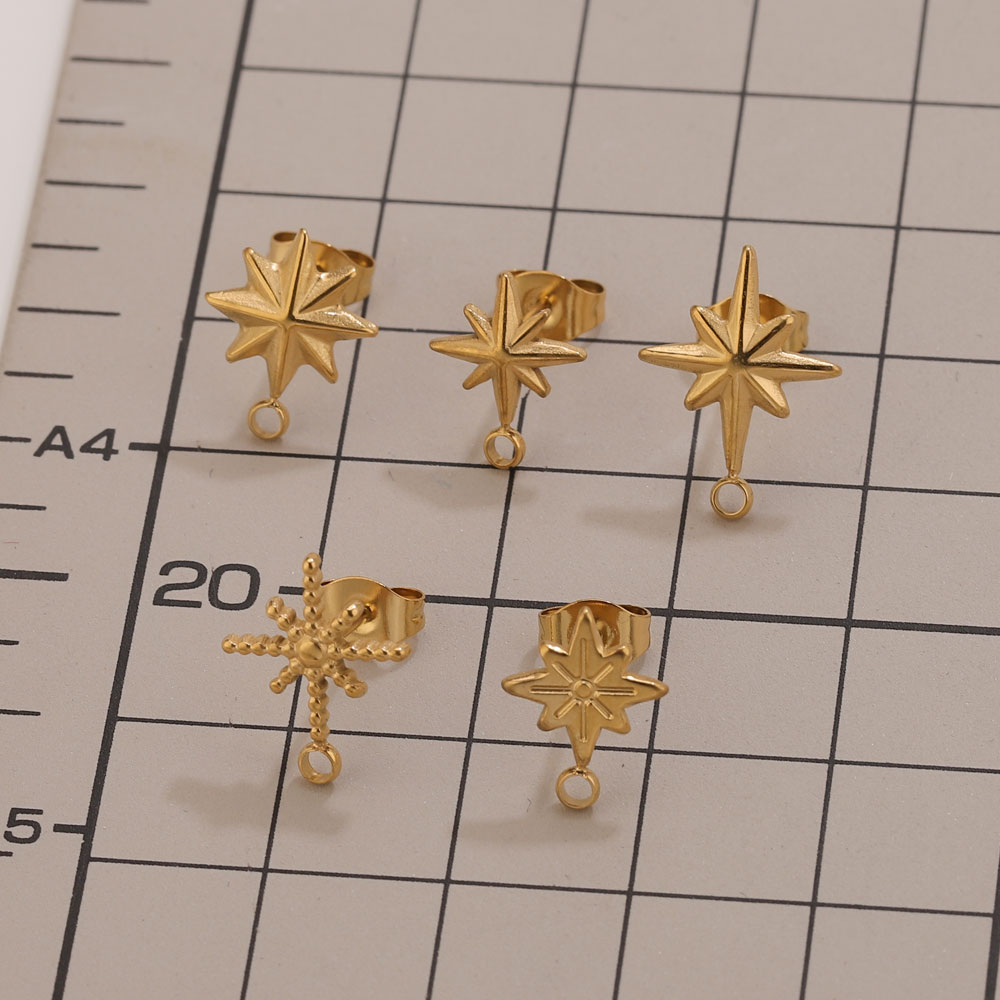 6 pcs Anting-anting Bintang St - Jewelry Making Tutorial ulasan dan harga
