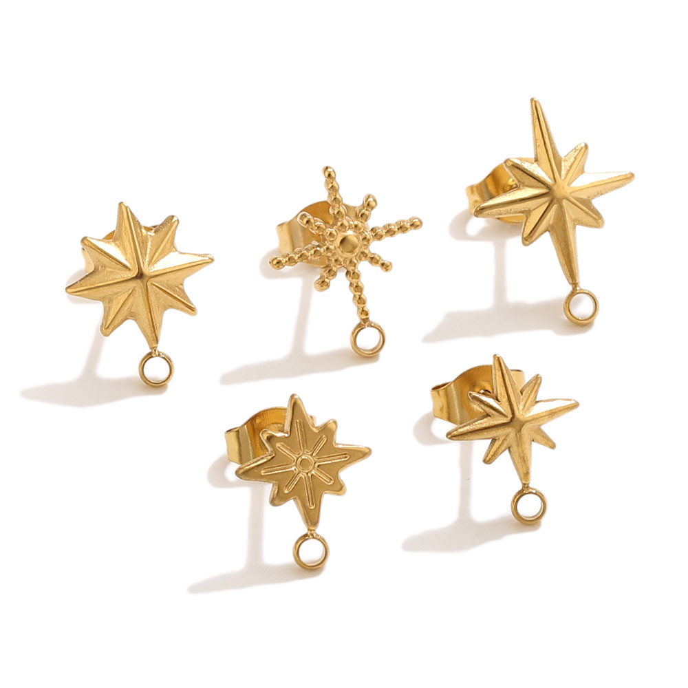 6 pcs Anting-anting Bintang St - Jewelry Making Tutorial ulasan dan harga