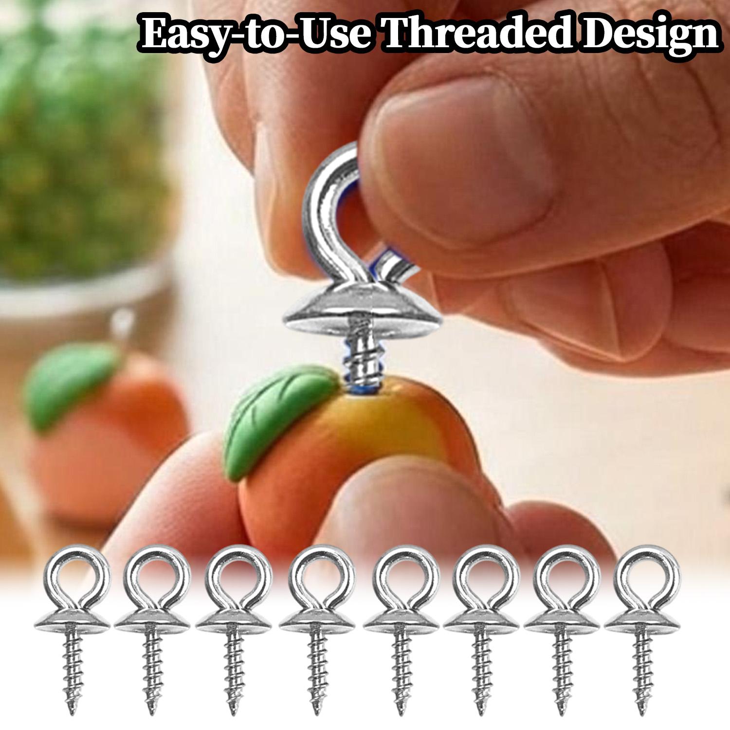 50pcs 4/5/6mm Pin Sekrup Baja  - Jewelry Making Eye Pins ulasan dan harga