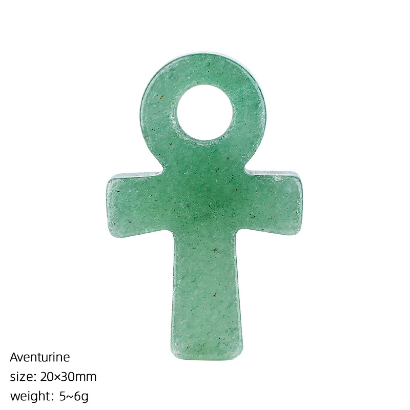 Liontin Salib Ankh Aventurine  - Jewelry Making Michaels ulasan dan harga