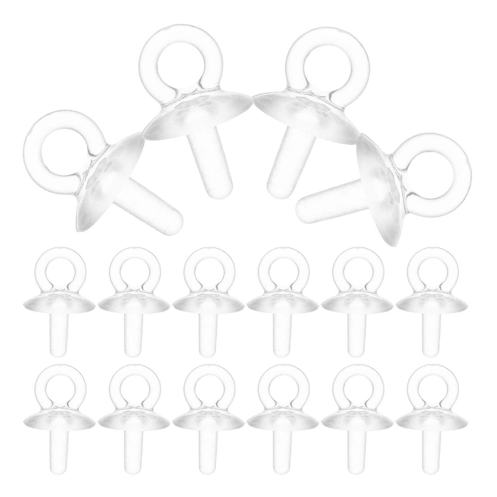 100 Buah Peniti Mata Resin unt - Jewelry Making Eye Pins ulasan dan harga