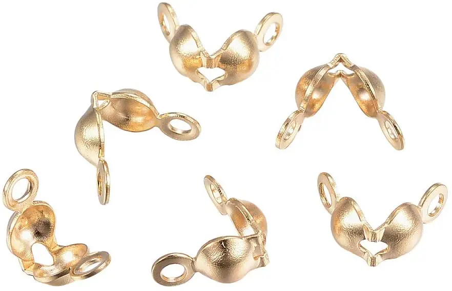 10 ~ 50 Buah Ujung Manik Baja  - Jewelry Making Knots ulasan dan harga
