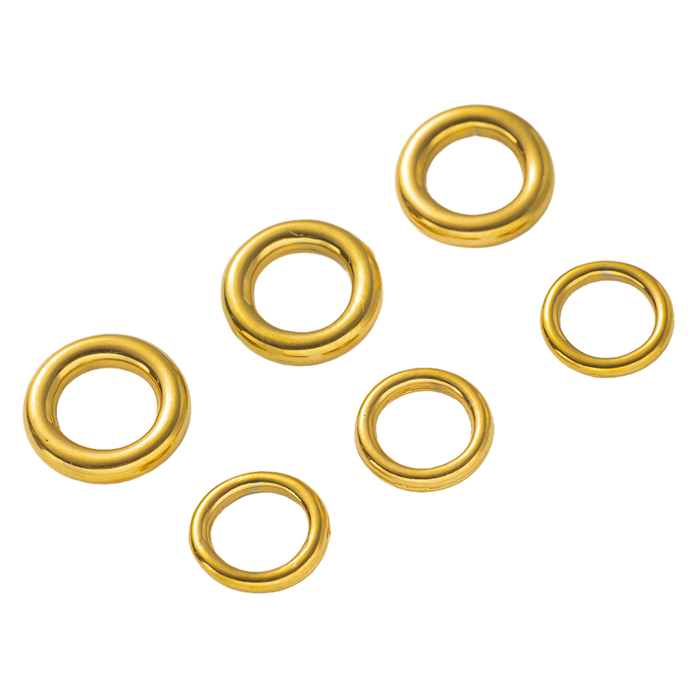 20 pcs Cincin Loncat Bulat Ter - Jewelry Making Closed Jump Rings ulasan dan harga
