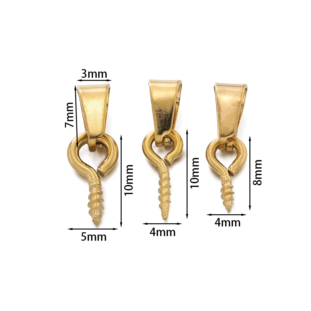 20 Buah Pin Mata Sekrup Baja T - Jewelry Making Eye Pins ulasan dan harga