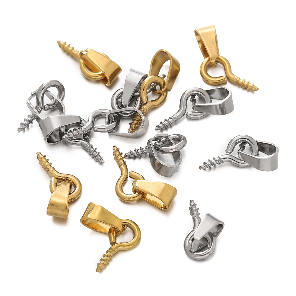 20 Buah Pin Mata Sekrup Baja T - Jewelry Making Eye Pins ulasan dan harga