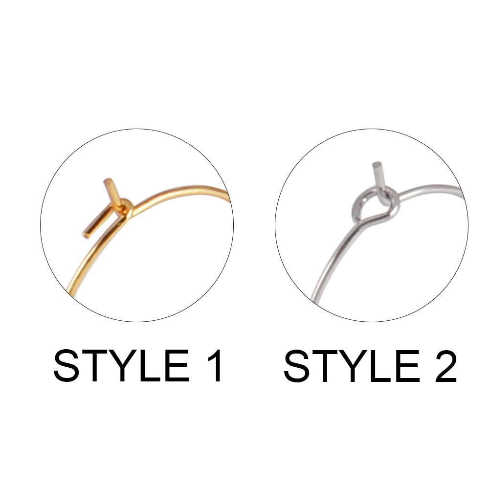 20 buah 316L anting-anting lin - Jewelry Making Knots ulasan dan harga