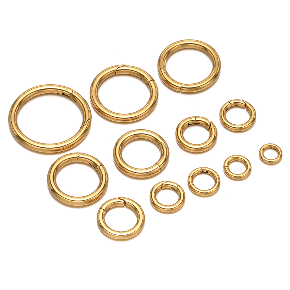 2Pcs/Lot Penjepit Pegas Bulat  - Jewelry Making School ulasan dan harga