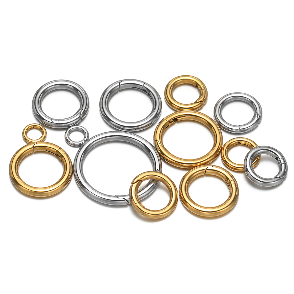 2Pcs/Lot Penjepit Pegas Bulat  - Jewelry Making School ulasan dan harga