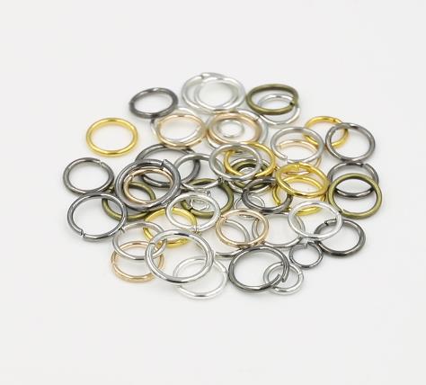 200pcs 3/4/5/6/7/8/10/12mm Cin - Jewelry Making Closed Jump Rings ulasan dan harga