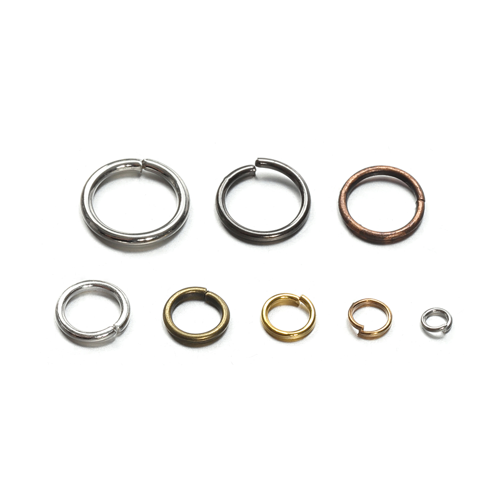 200pcs 3/4/5/6/7/8/10/12mm Cin - Jewelry Making Closed Jump Rings ulasan dan harga