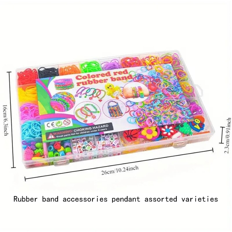 4300+ pcs 32 Warna Karet Gelan - Jewelry Making Tutorial ulasan dan harga