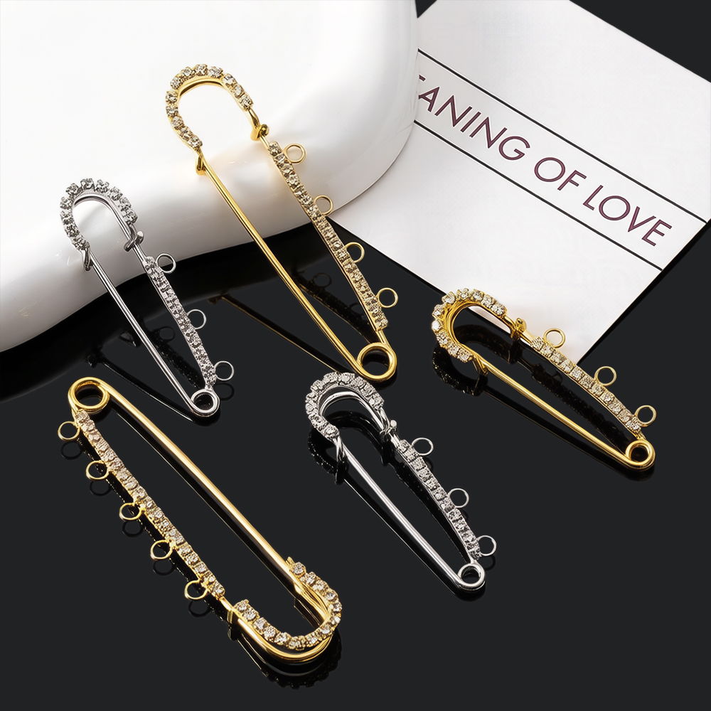 5pcs Bros Pin Pengaman Besar B - Jewelry Making Ring Tool ulasan dan harga