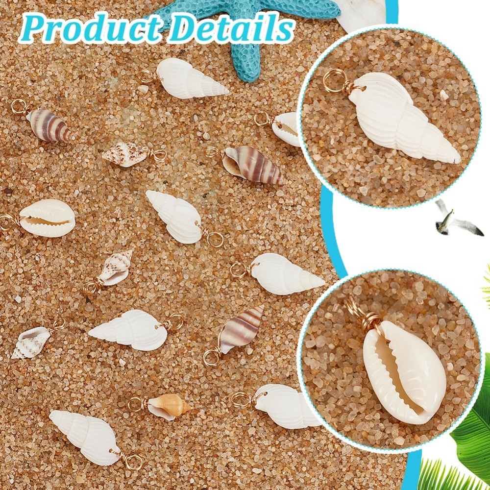 100 Buah 4 Gaya Liontin Jimat  - Jewelry Making Tutorial ulasan dan harga