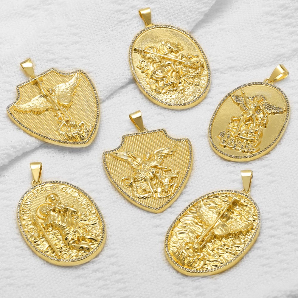 OCESRIO Medali St Michael untu - Jewelry Making Michaels ulasan dan harga