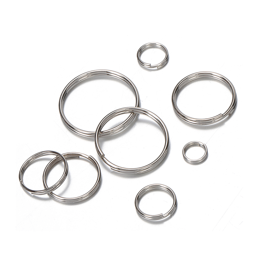 50 Buah 6/8/10/12/14/16/18/20M - Jewelry Making Closed Jump Rings ulasan dan harga