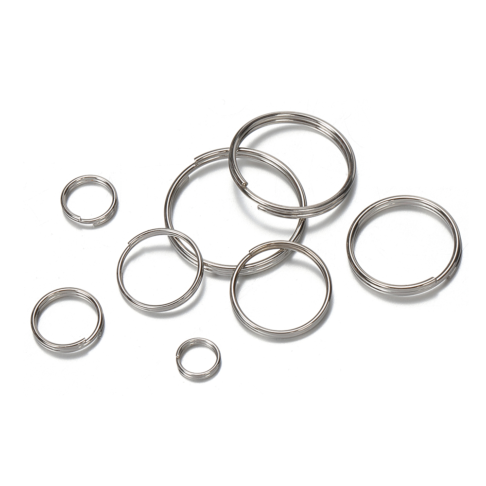 50 Buah 6/8/10/12/14/16/18/20M - Jewelry Making Closed Jump Rings ulasan dan harga