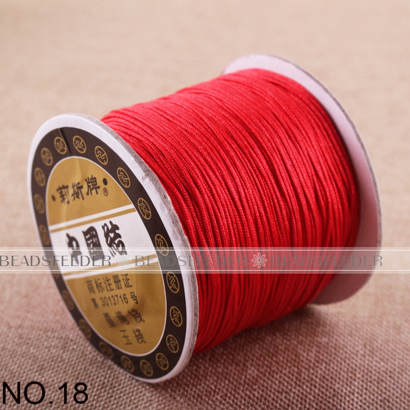 Benang Jade Rajut Cina 0.8mm G - Jewelry Making Knots ulasan dan harga