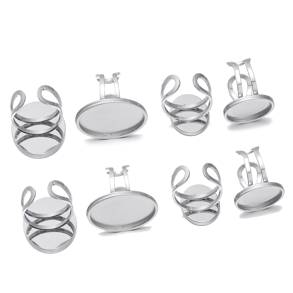 5Pcs/Lot Cincin Terbuka Bahan  - Jewelry Making Ring Tool ulasan dan harga
