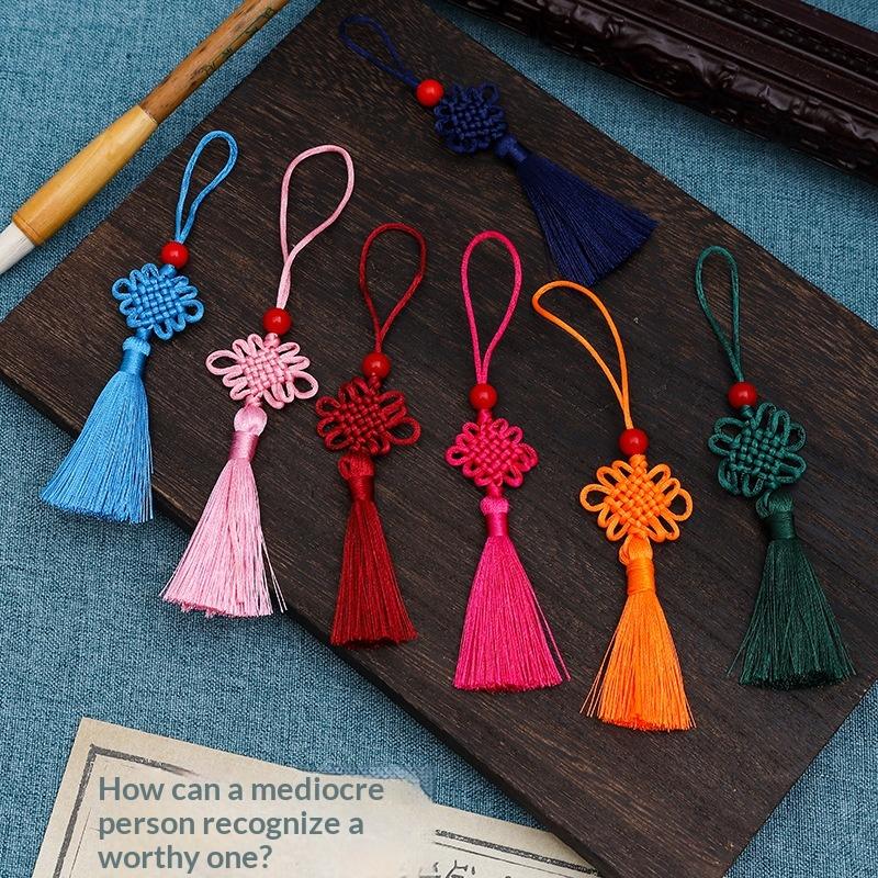 5 Buah Rumbai Sutra Simpul Cin - Jewelry Making Knots ulasan dan harga