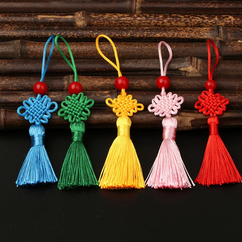5 Buah Rumbai Sutra Simpul Cin - Jewelry Making Knots ulasan dan harga