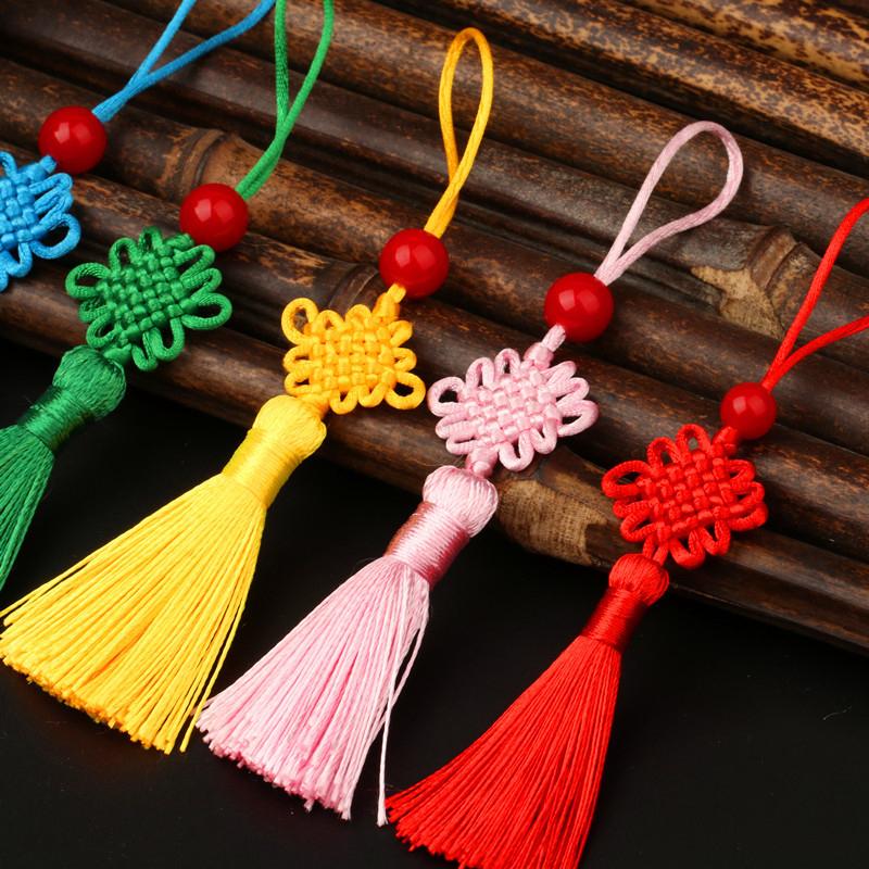 5 Buah Rumbai Sutra Simpul Cin - Jewelry Making Knots ulasan dan harga