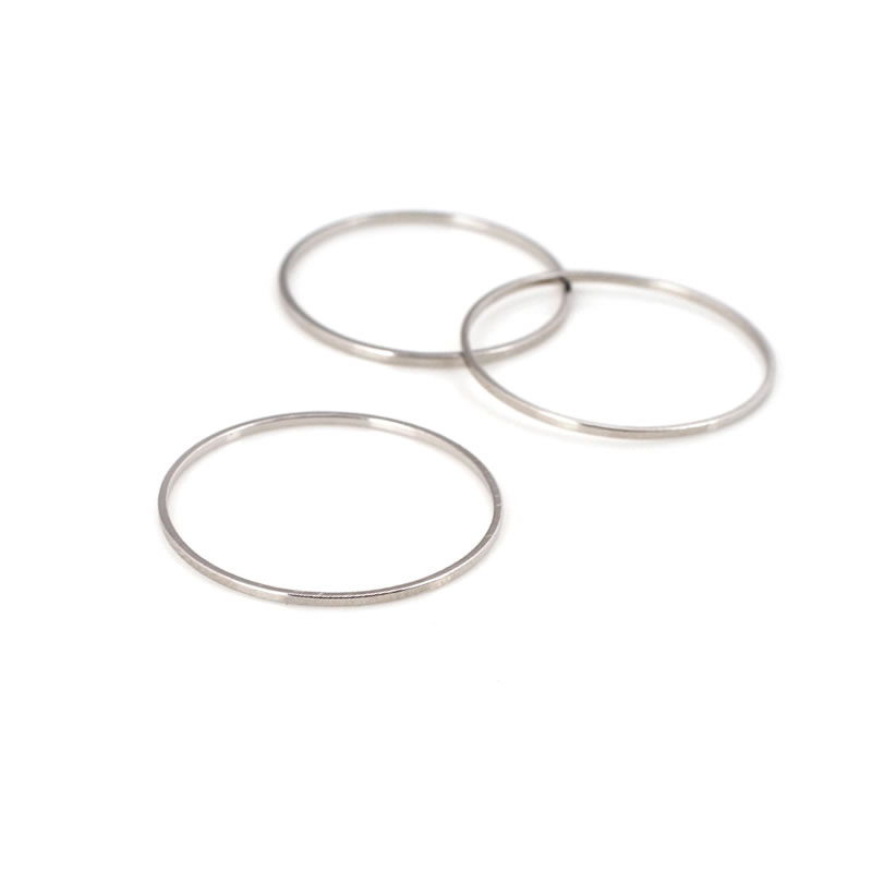 Diameter 8MM hingga 80MM bulat - Jewelry Making Closed Jump Rings ulasan dan harga