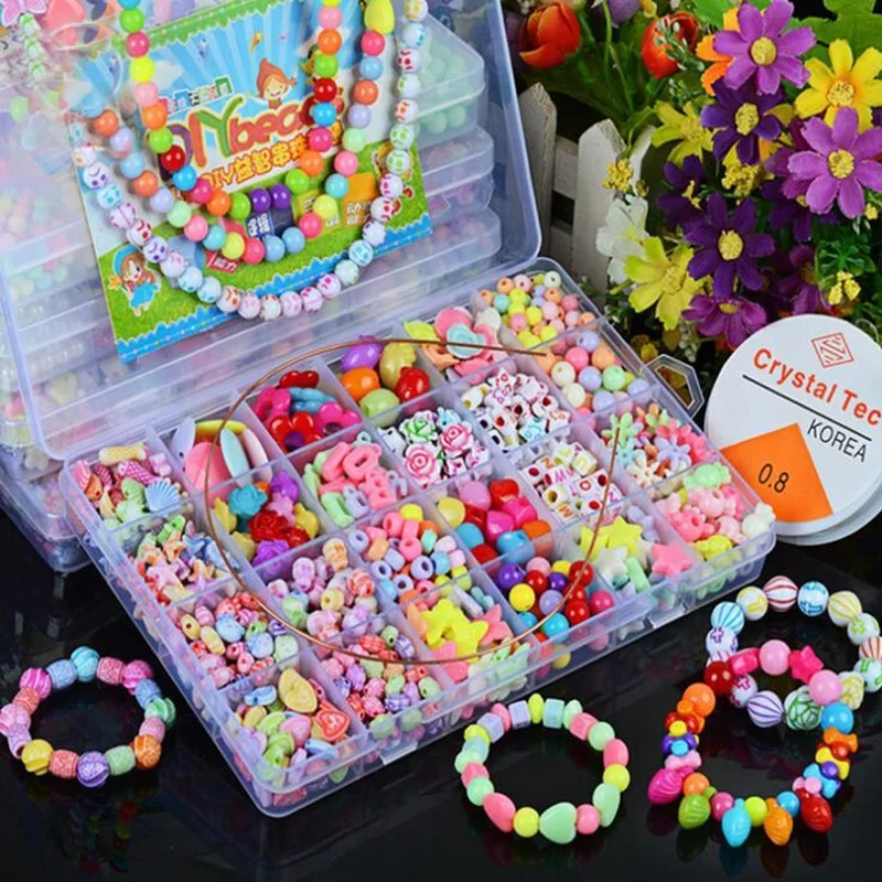 Set manik-manik DIY anak perem - Jewelry Making Kits For Girls ulasan dan harga